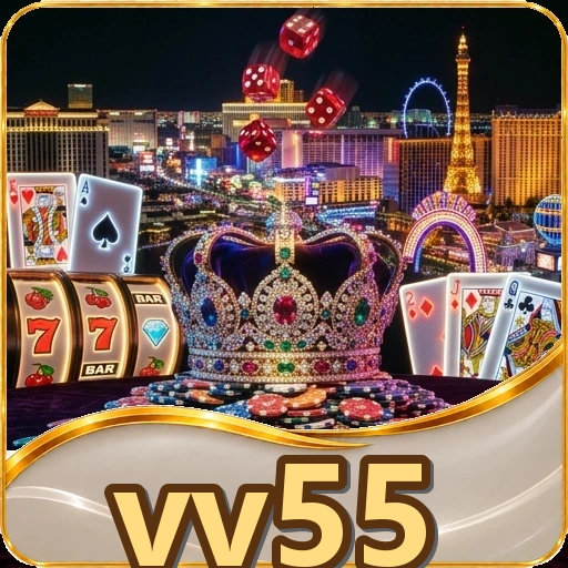 Tampilan menu katalog game vv55 di Android
